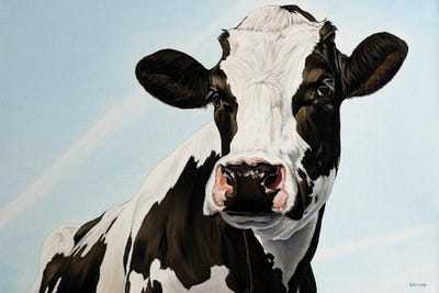 Pretty Cow by Clara Bastian acrylic art print