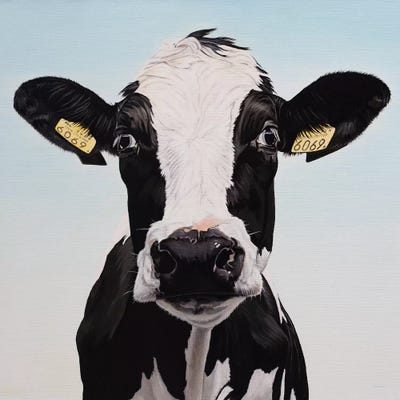 Cow 6069 by Clara Bastian acrylic art print