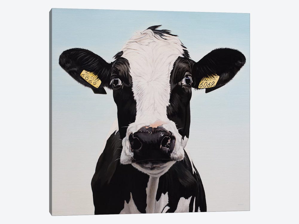Cow 6069 by Clara Bastian 1-piece Canvas Print