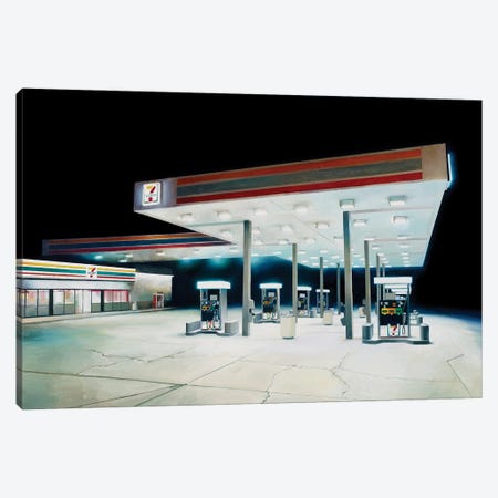 7-Eleven Canvas Print #BTV1} by beware the void Canvas Art Print