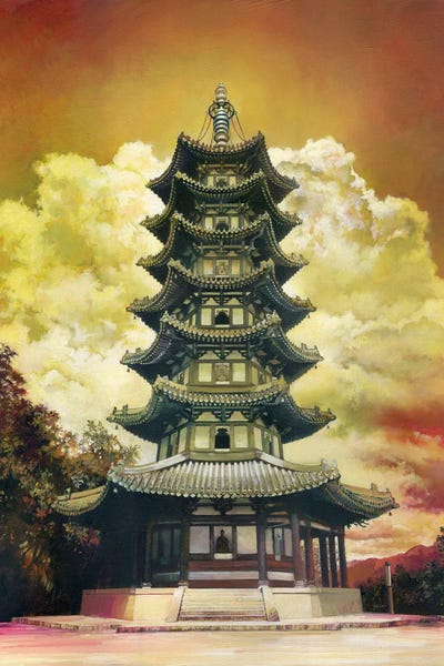 Pagoda by beware the void gallery poster