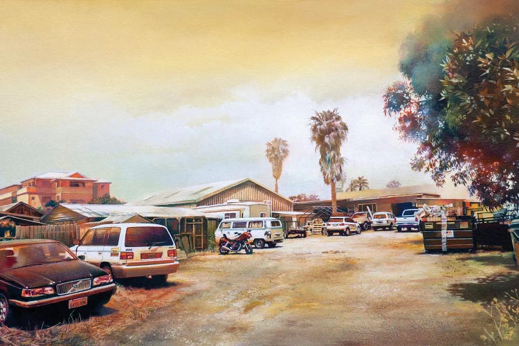 Carlsbad by beware the void wall art