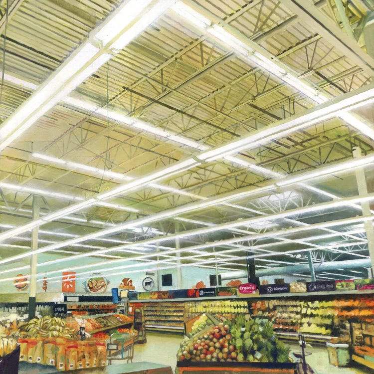 Walmart by beware the void wall art