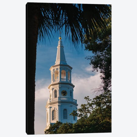 Charleston Steeple VII Canvas Print #BTY1025} by Bethany Young Canvas Art