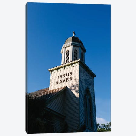 Jesus Saves Charleston II Canvas Print #BTY1036} by Bethany Young Canvas Print