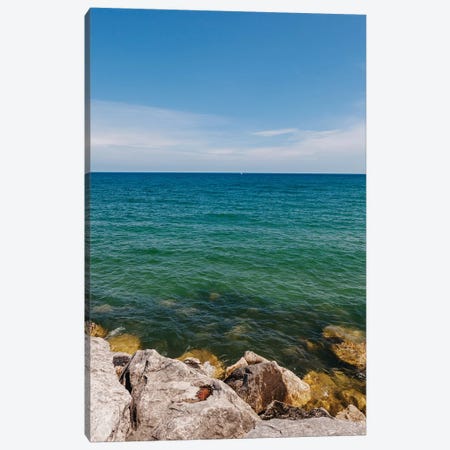 Lake Michigan Canvas Print #BTY1120} by Bethany Young Canvas Wall Art