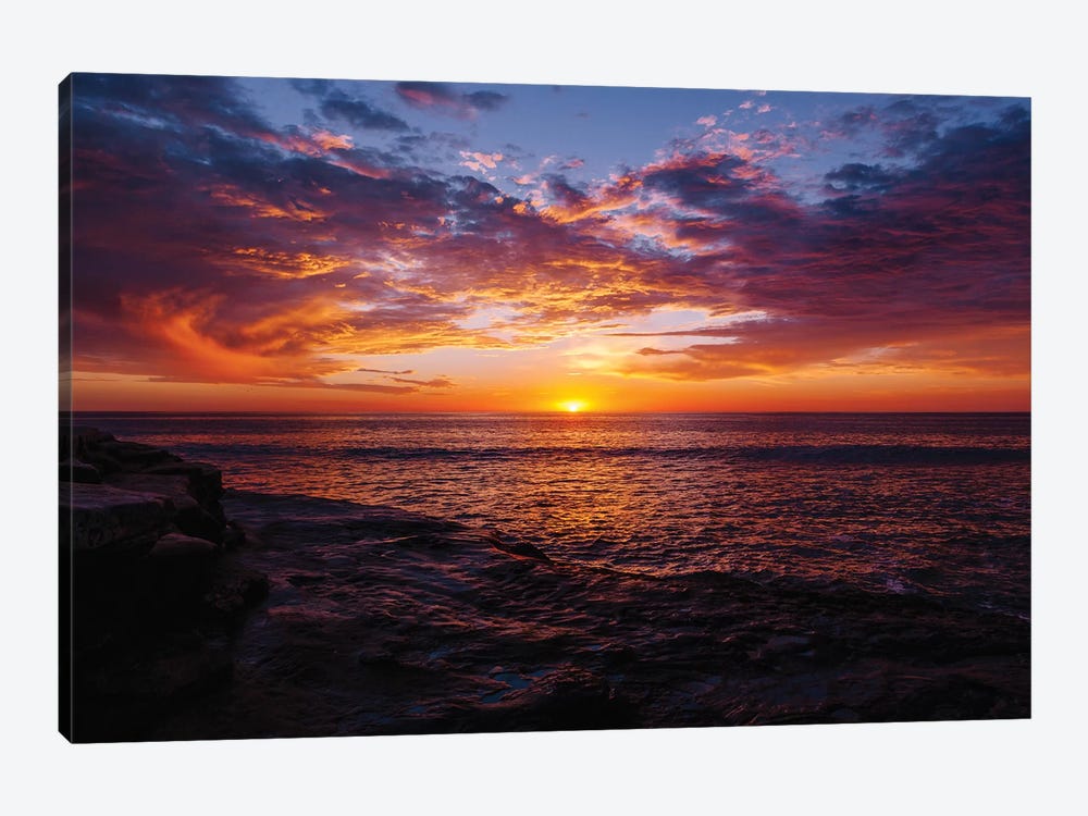 Sunset Cliffs Night III by Bethany Young 1-piece Canvas Wall Art