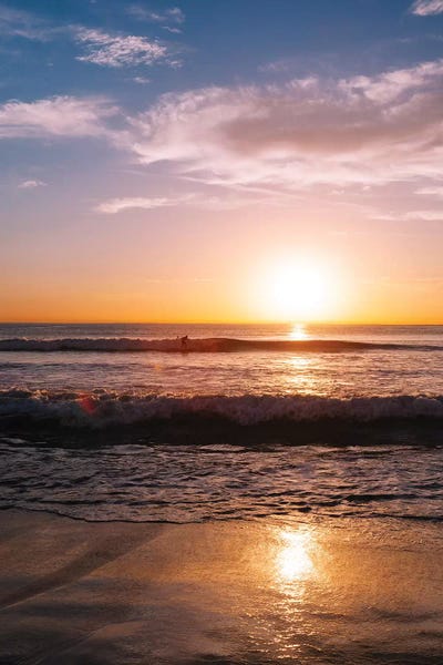 San Diego: Sunset Surfers IV by Bethany Young