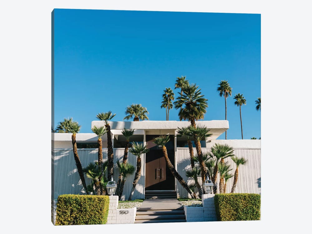 Palm Springs Architecture by Bethany Young 1-piece Canvas Wall Art