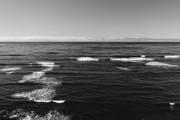 San Diego: Sunset Cliffs Surfers II by Bethany Young