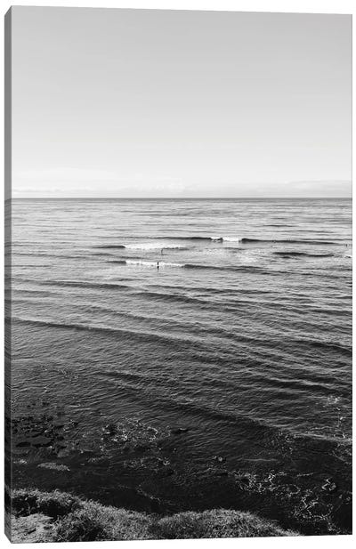 Sunset Cliffs Surfers III Canvas Art Print - Bethany Young