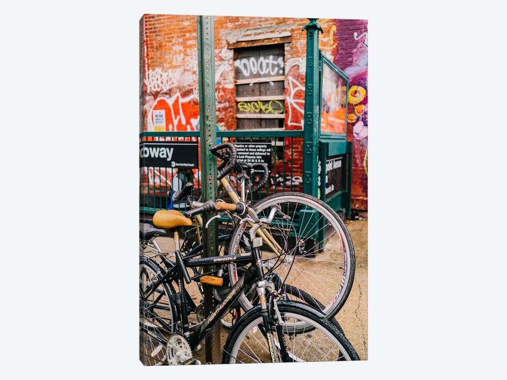 Brooklyn Bike II by Bethany Young 1-piece Canvas Wall Art