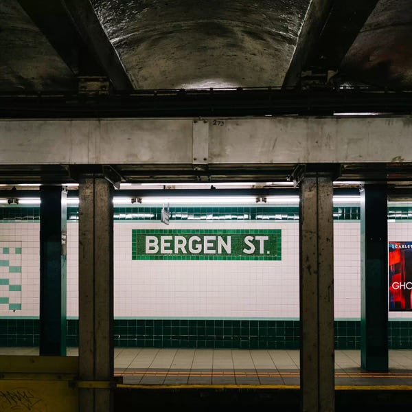 Novelty City Scenes: Brooklyn Subway III by Bethany Young
