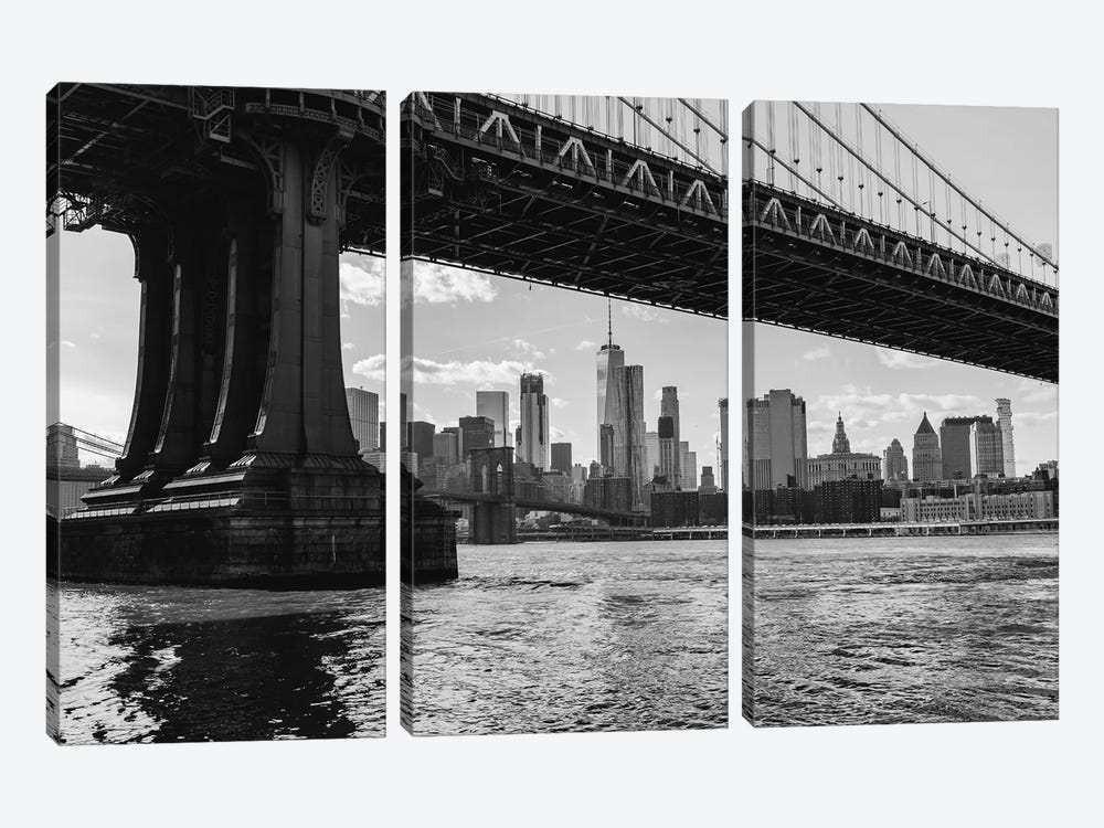 Dumbo Brooklyn VI by Bethany Young 3-piece Canvas Art Print
