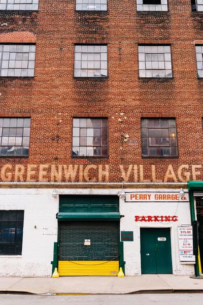 Novelty City Scenes: Greenwich Village Garage by Bethany Young