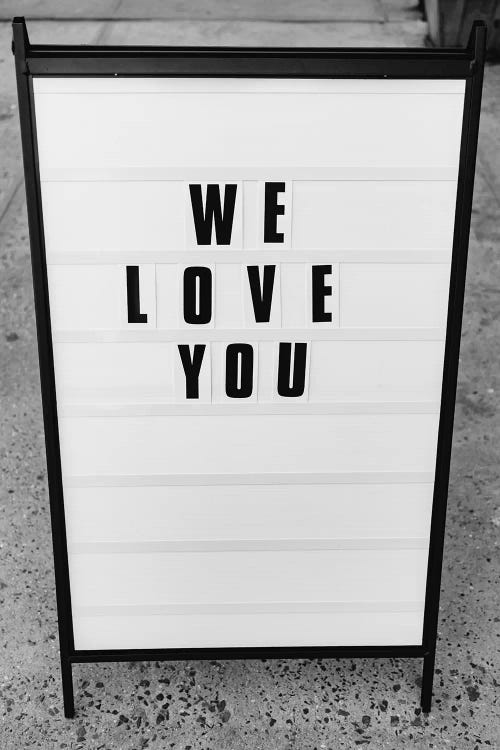 We Love You, New York by Bethany Young wall art