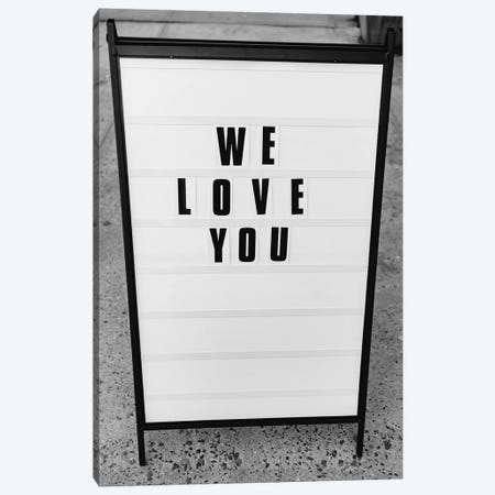 We Love You, New York Canvas Print #BTY1176} by Bethany Young Canvas Wall Art