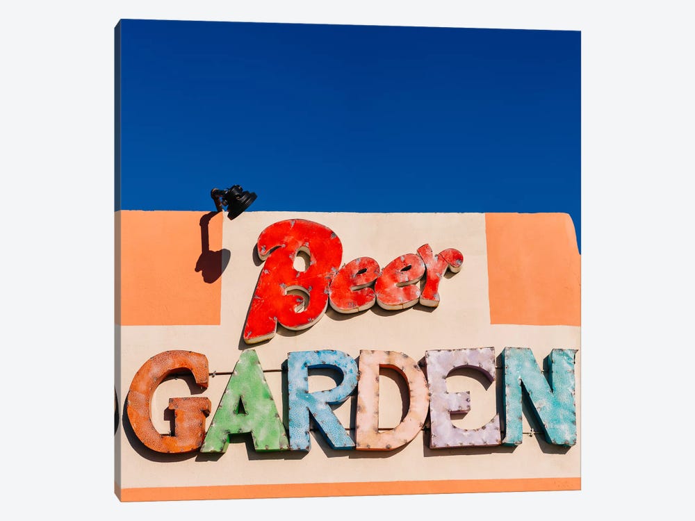 Marfa Beer Garden by Bethany Young 1-piece Canvas Art