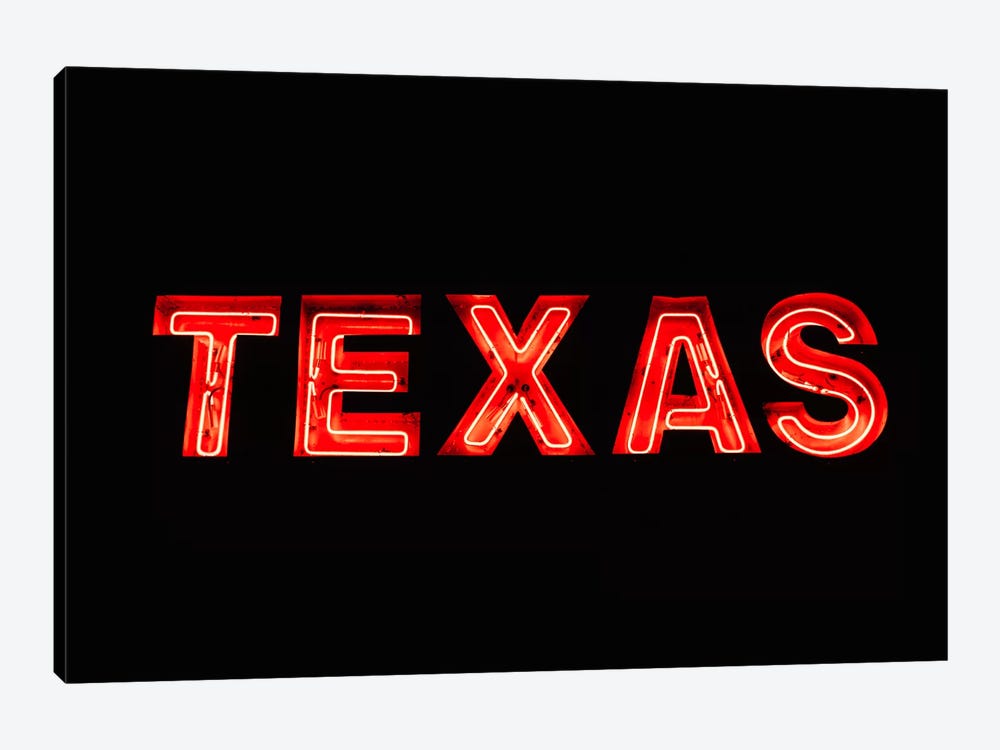 Texas Neon by Bethany Young 1-piece Canvas Print