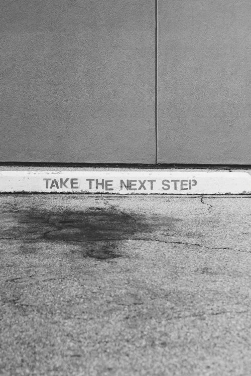 Take The Next Step by Bethany Young wall art