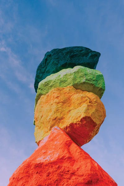 Nevada: Seven Magic Mountains Sunrise IV by Bethany Young