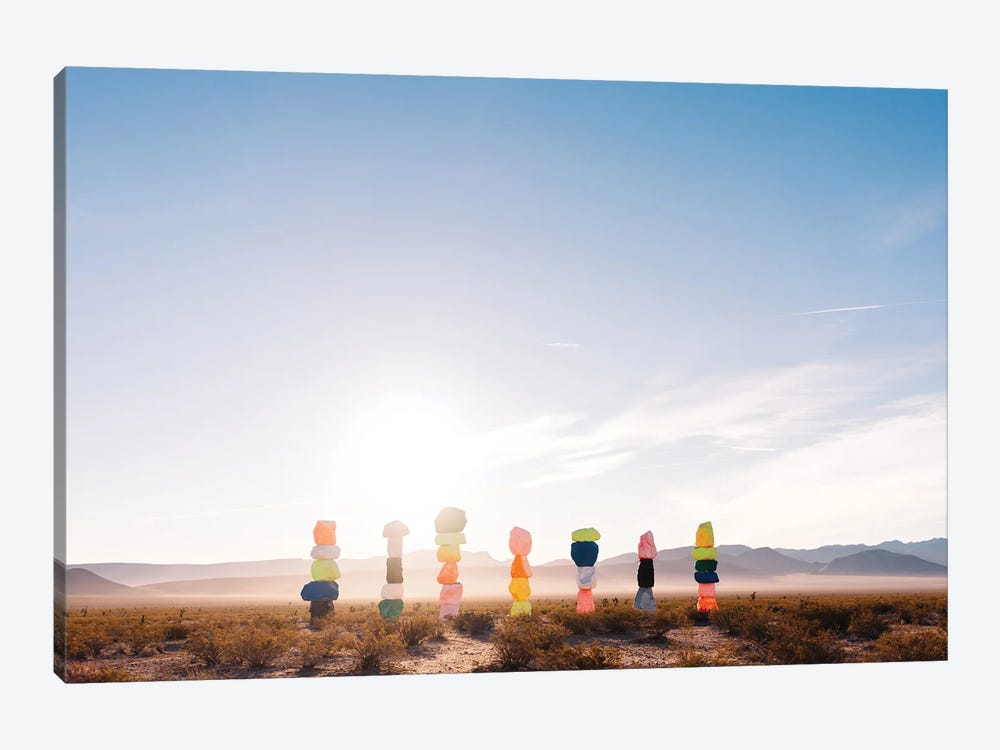 Seven Magic Mountains Sunrise V by Bethany Young 1-piece Canvas Wall Art