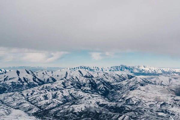 Salt Lake City: Over Utah III by Bethany Young
