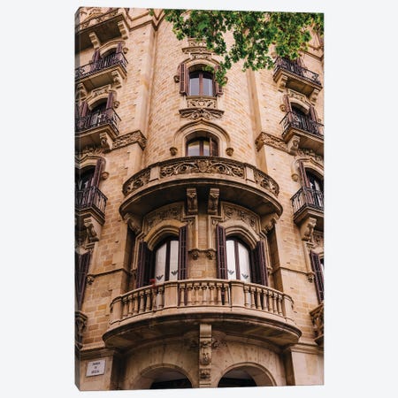 Barcelona Architecture II Canvas Print #BTY1245} by Bethany Young Canvas Art