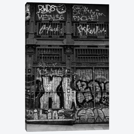 Barcelona Graffiti Canvas Print #BTY1266} by Bethany Young Canvas Artwork