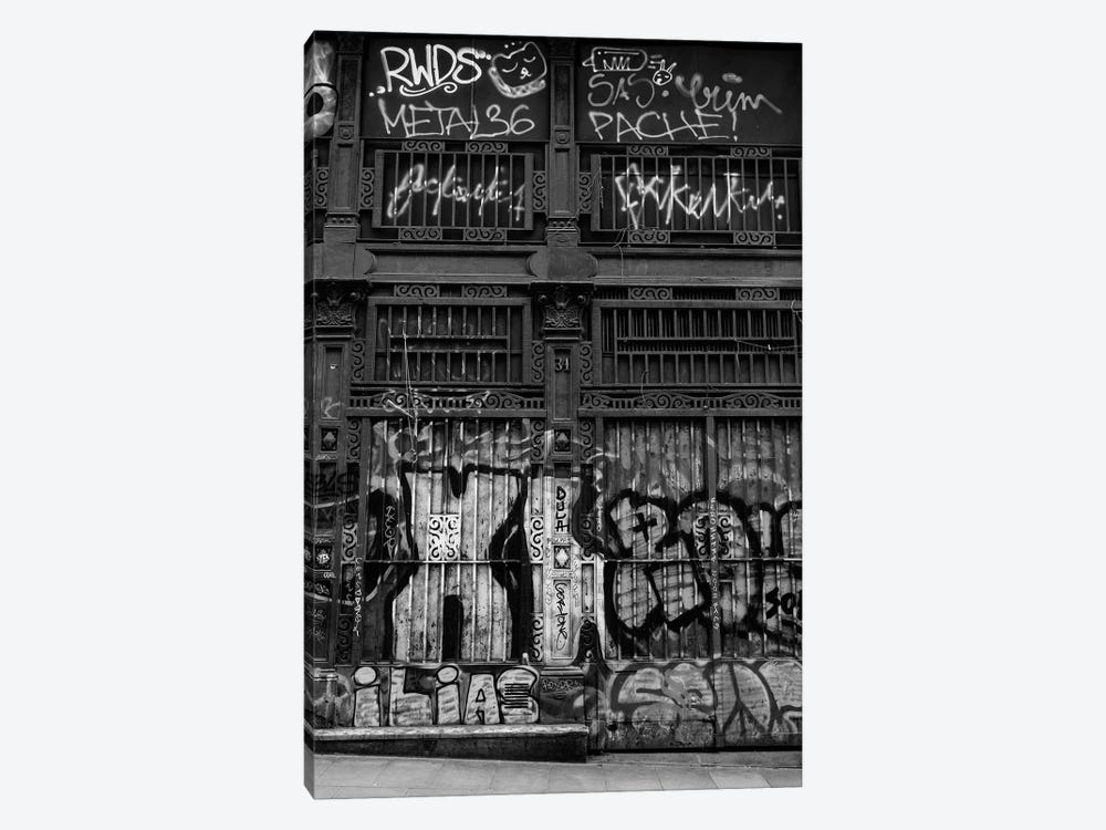 Barcelona Graffiti by Bethany Young 1-piece Canvas Artwork