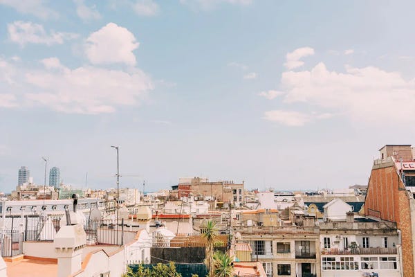 Catalonia: Barcelona Rooftops by Bethany Young