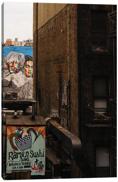 Highline View VIII Canvas Art Print - Andy Warhol