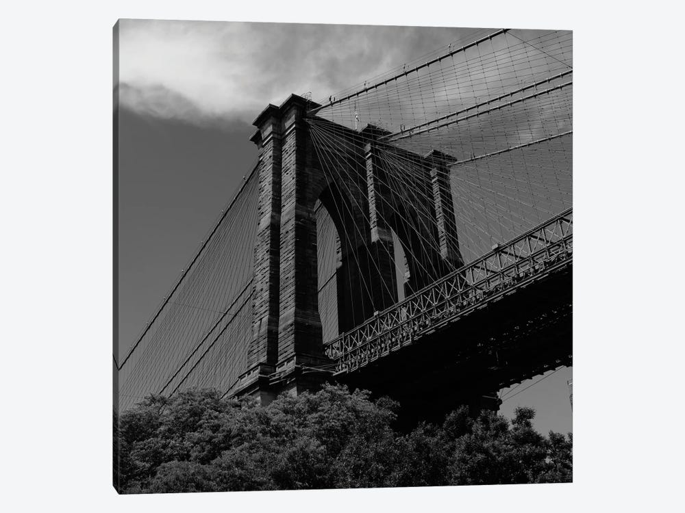 Brooklyn Bridge V by Bethany Young 1-piece Canvas Wall Art