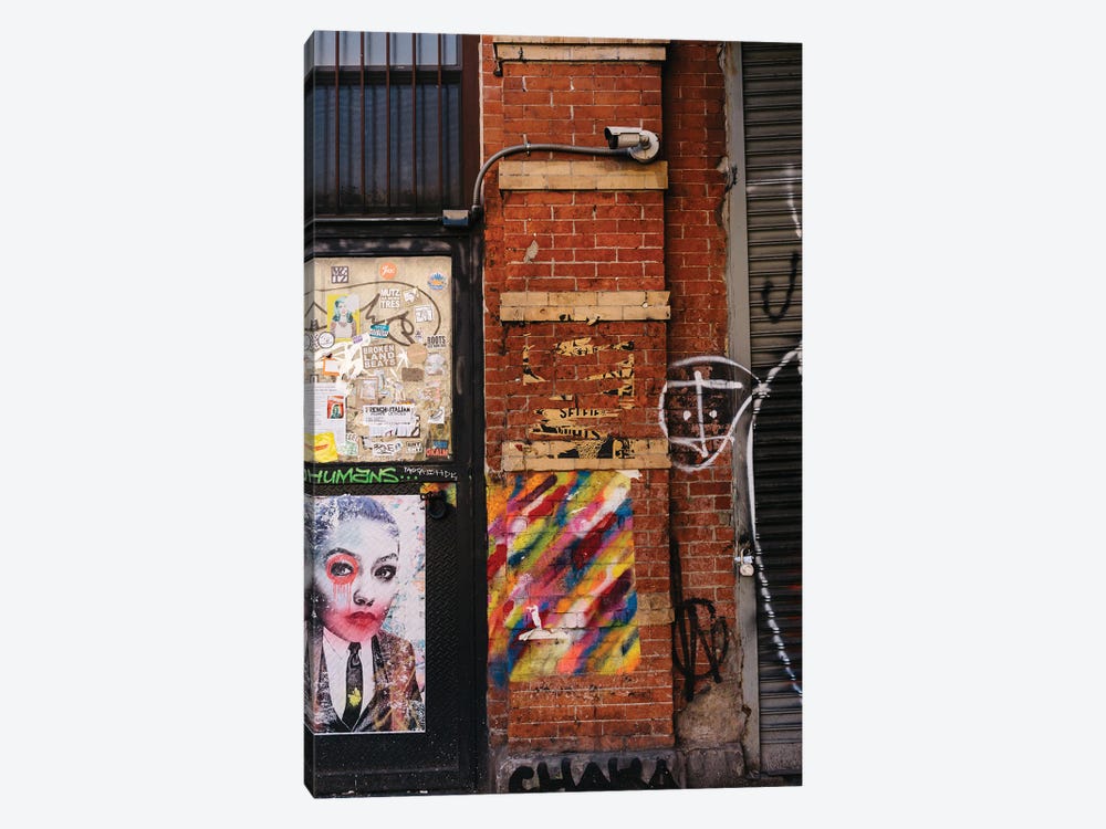 East Village Street Art IV by Bethany Young 1-piece Canvas Art Print