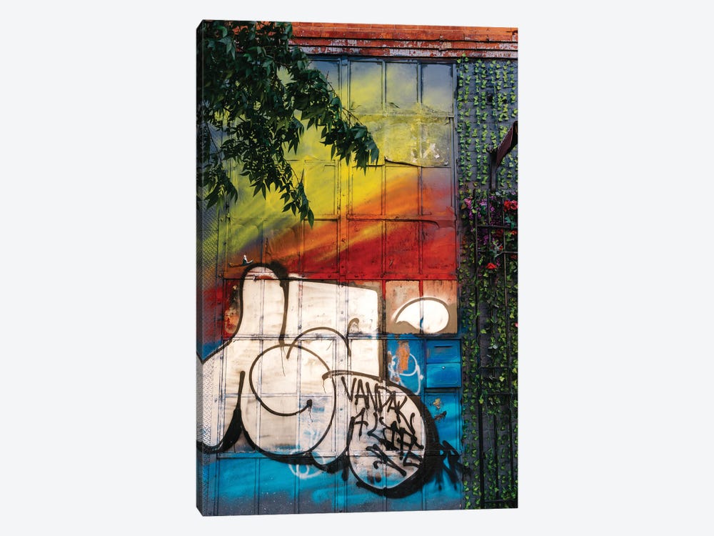 East Village Street Art VI by Bethany Young 1-piece Canvas Art