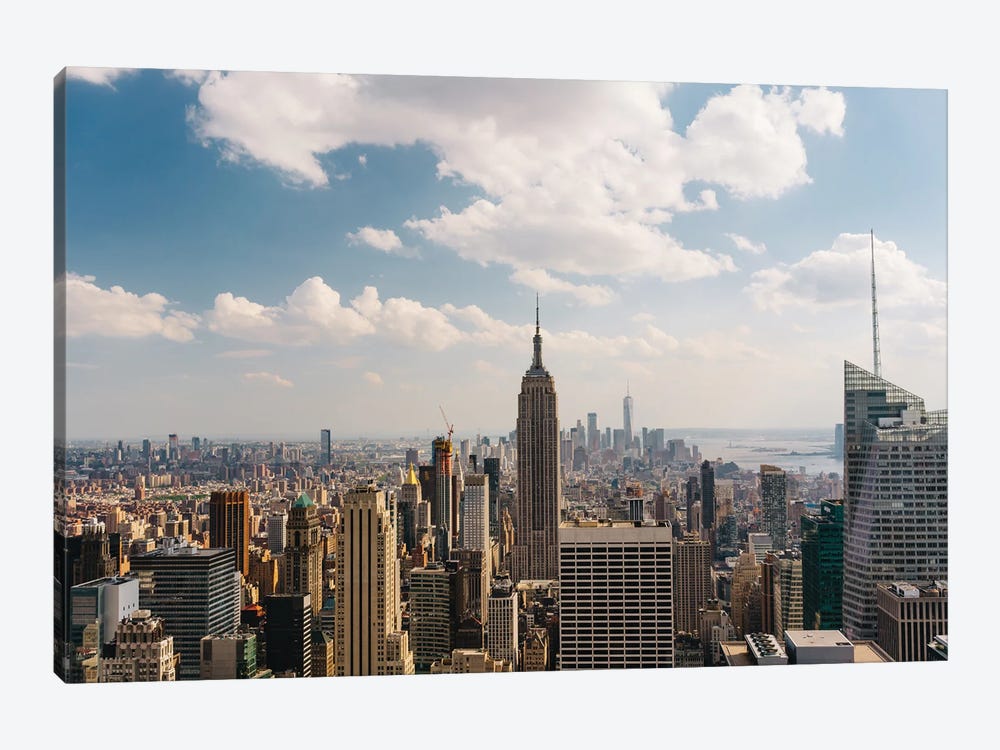 Manhattan View by Bethany Young 1-piece Canvas Wall Art