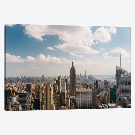 Manhattan View Canvas Print #BTY1338} by Bethany Young Canvas Print
