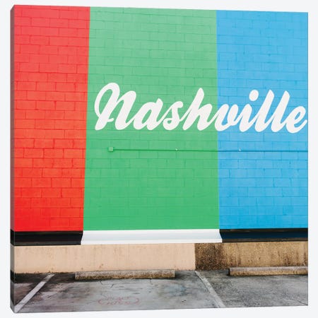 Nashville Street Art VI Canvas Print #BTY1353} by Bethany Young Art Print