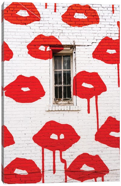 Nashville Street Art Canvas Art Print - Window Art