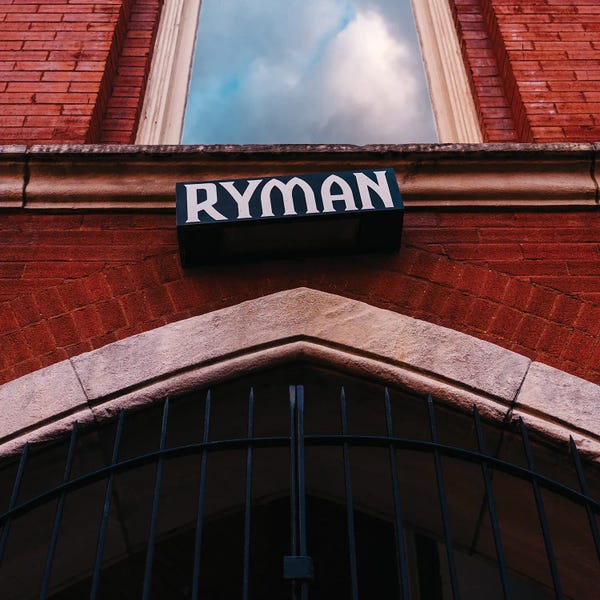 Windows: The Ryman by Bethany Young