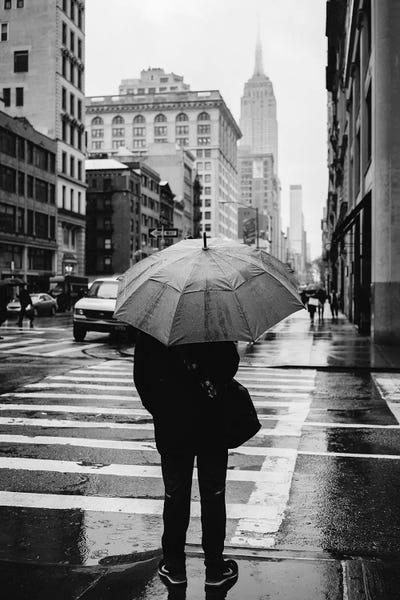 Rain: Rainy New York VIII by Bethany Young