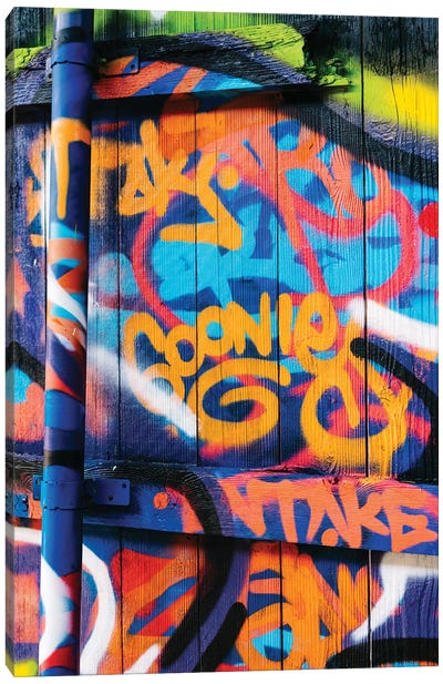 Goonies Graffiti Canvas Art Print - Oklahoma City