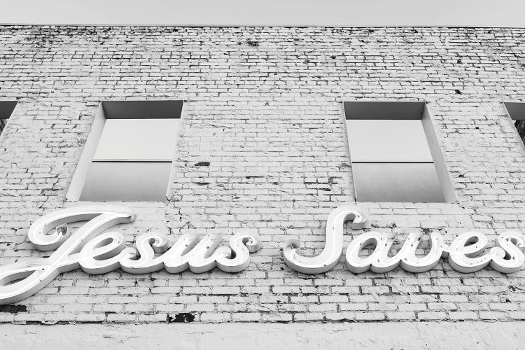Jesus Saves II by Bethany Young canvas print