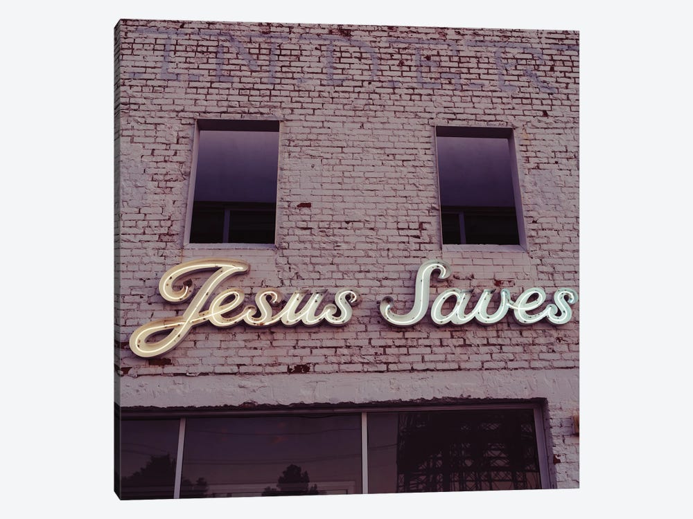 Jesus Saves III by Bethany Young 1-piece Canvas Art