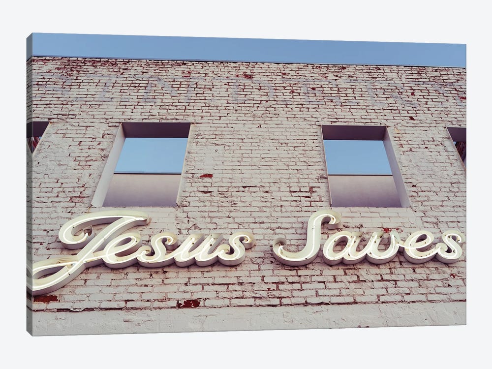 Jesus Saves by Bethany Young 1-piece Canvas Art