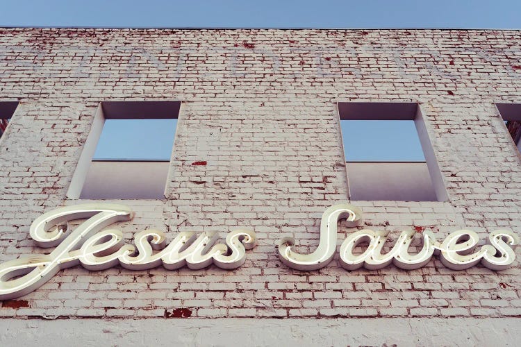 Jesus Saves by Bethany Young wall art