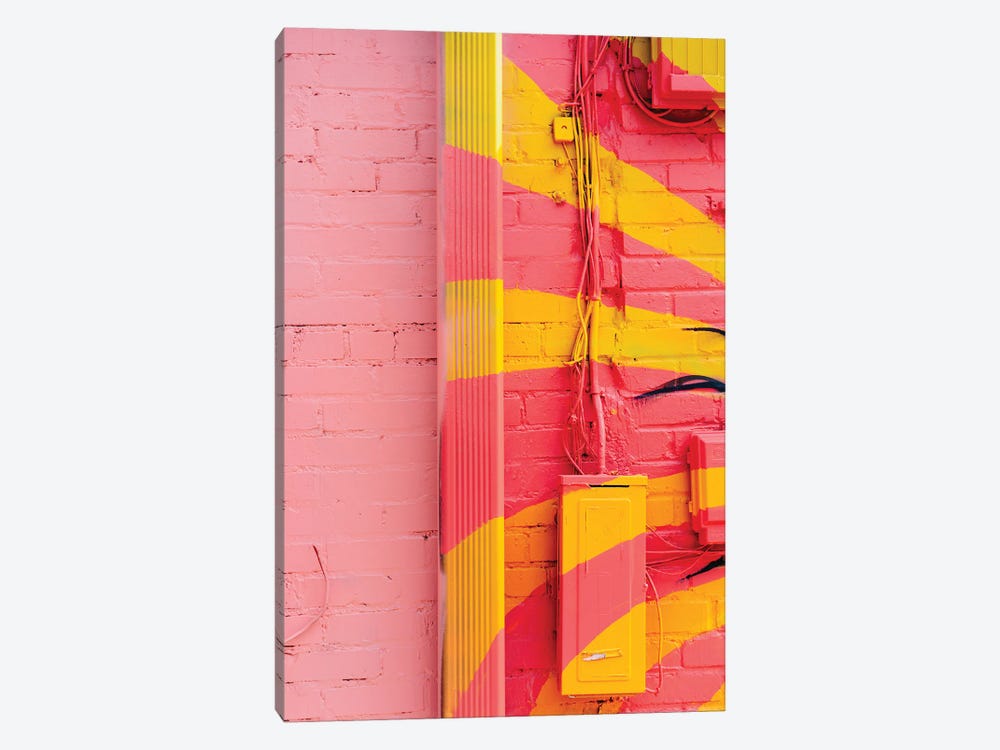 Pink And Yellow by Bethany Young 1-piece Art Print