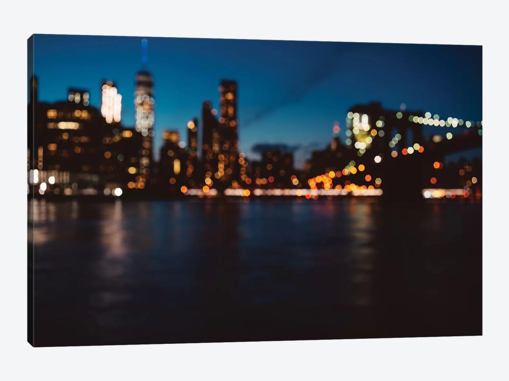 New York Out of Focus by Bethany Young 1-piece Canvas Art Print