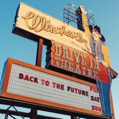 Winchester Drive In by Bethany Young canvas print