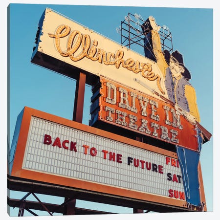Winchester Drive In Canvas Print #BTY1412} by Bethany Young Canvas Artwork